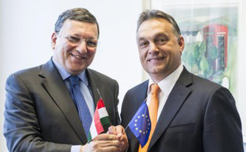 José Manuel Barroso és Orbán Viktor a Magyarország és az Európai Bizottság közötti kapcsolatokat értékelte